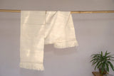 Eri Stole Off white Plain