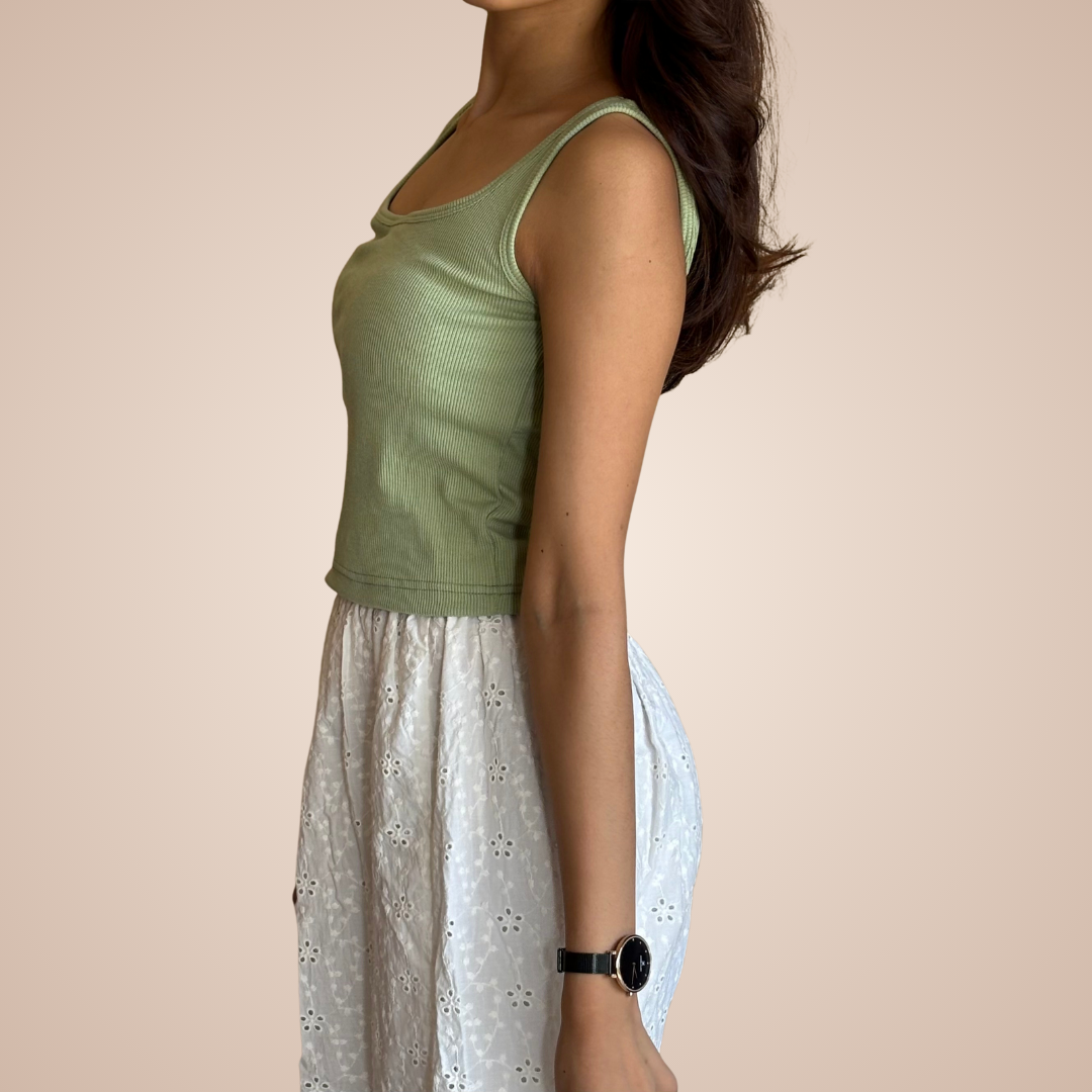 Ribbed tank tops combo Of 3