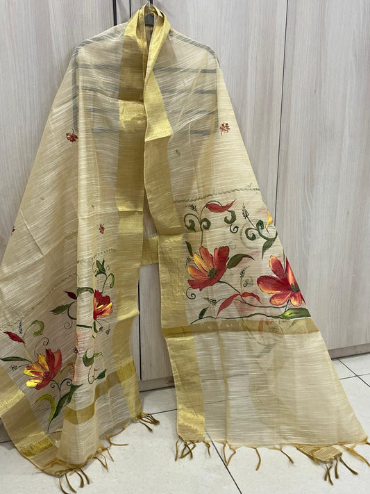 Hand Painted Duppata