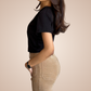Bamboo Tencel Spandex Crop Top – Women
