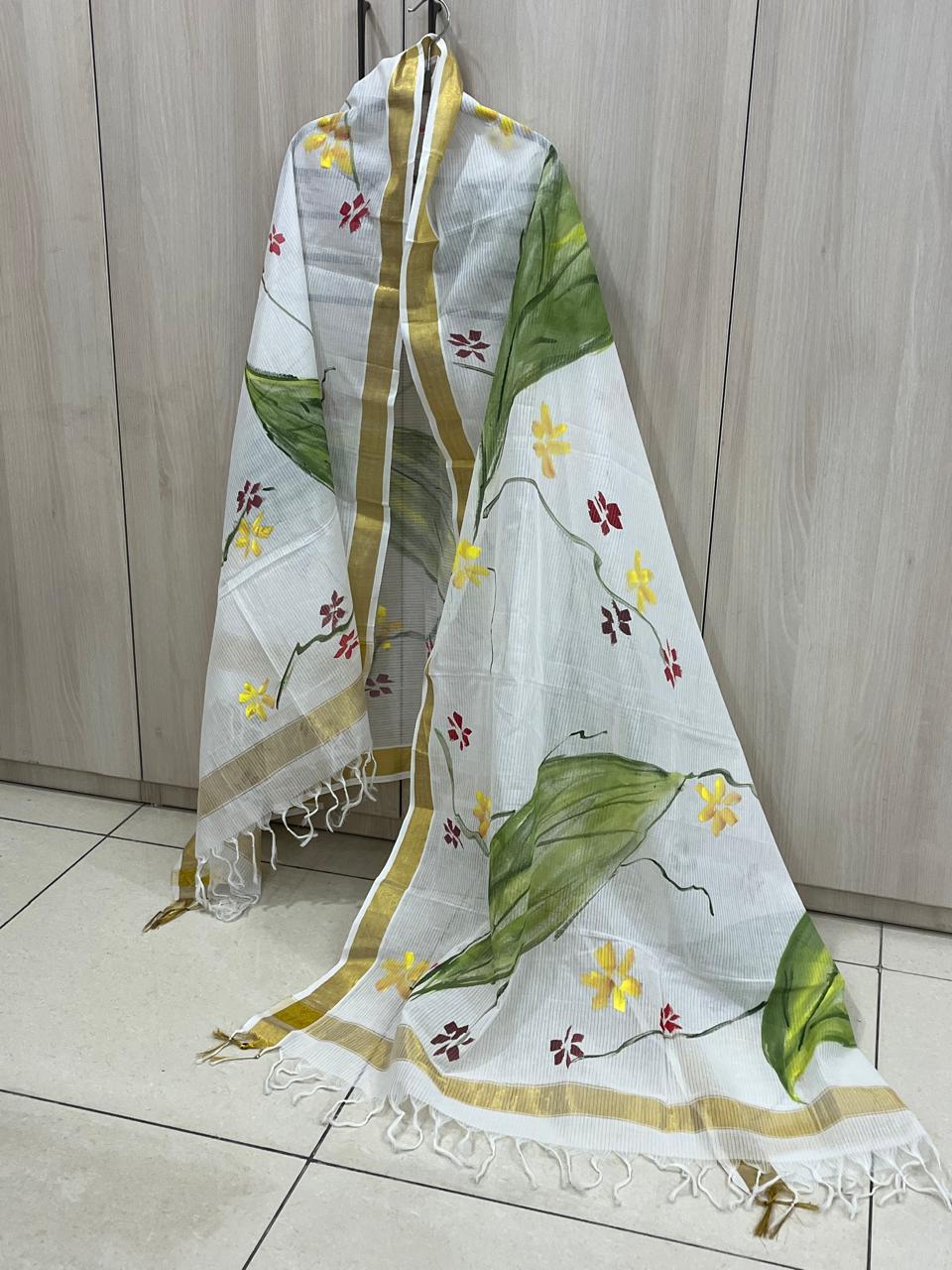 Hand Painted Duppata