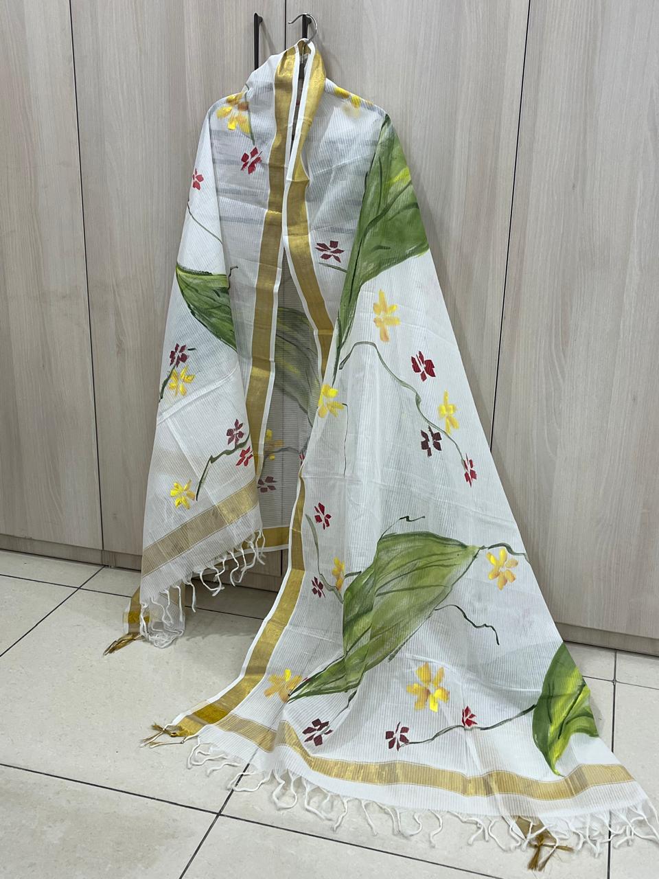 Hand Painted Duppata